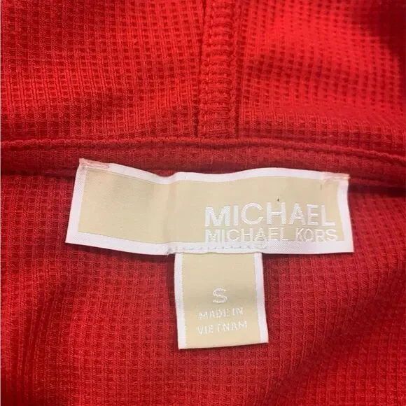 Michael Kors Red Hoodie - Picture 2 of 4